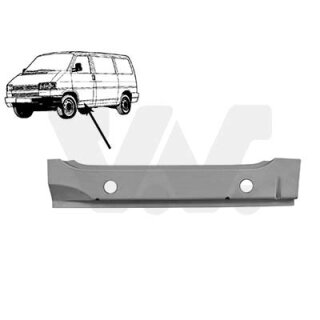 Spurverbreiterung VW T4 10mm pro Achse, silber, 69,90 €
